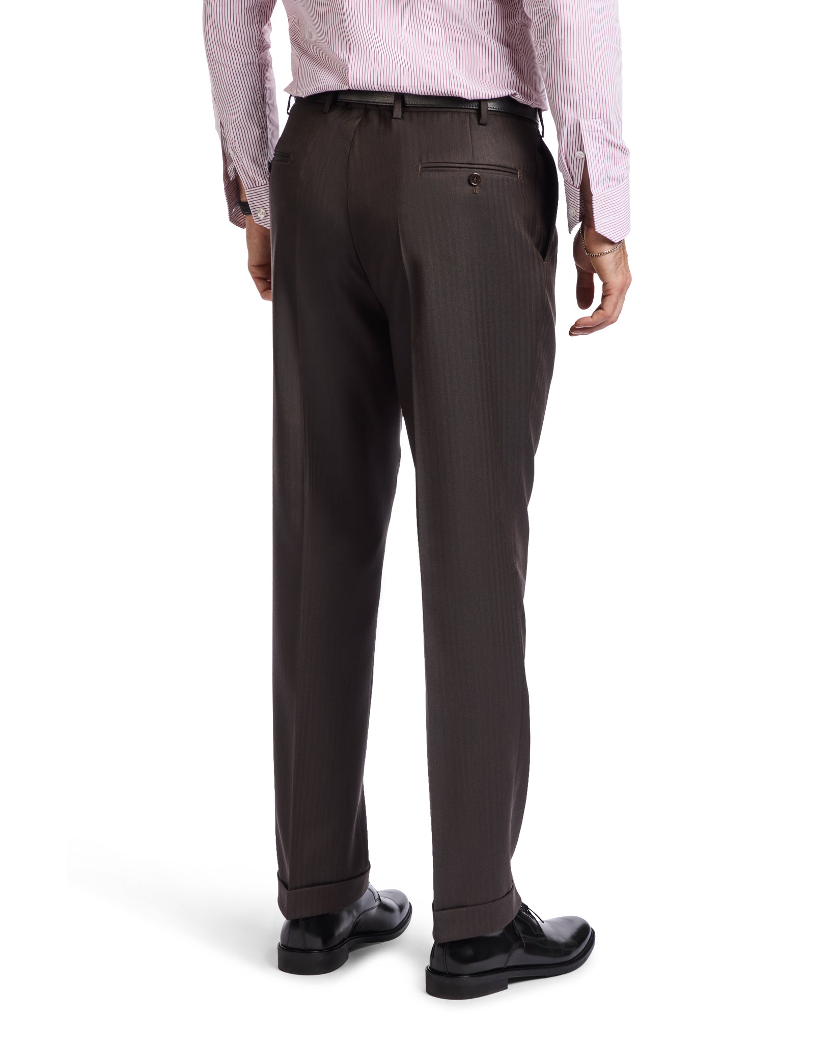Abito Perennial Vitale Barberis Canonico spigato moro