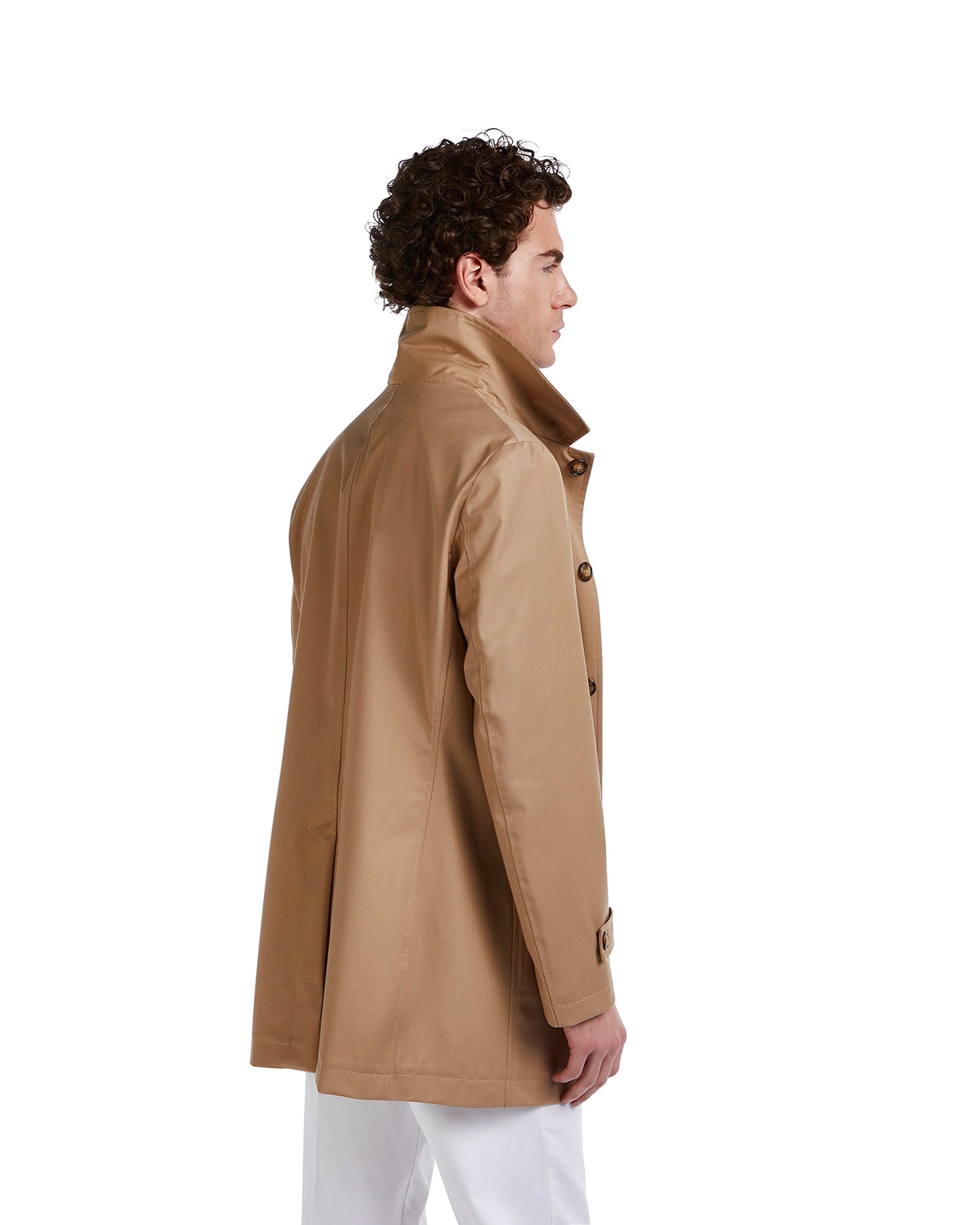 Trench Mantova sfoderato beige