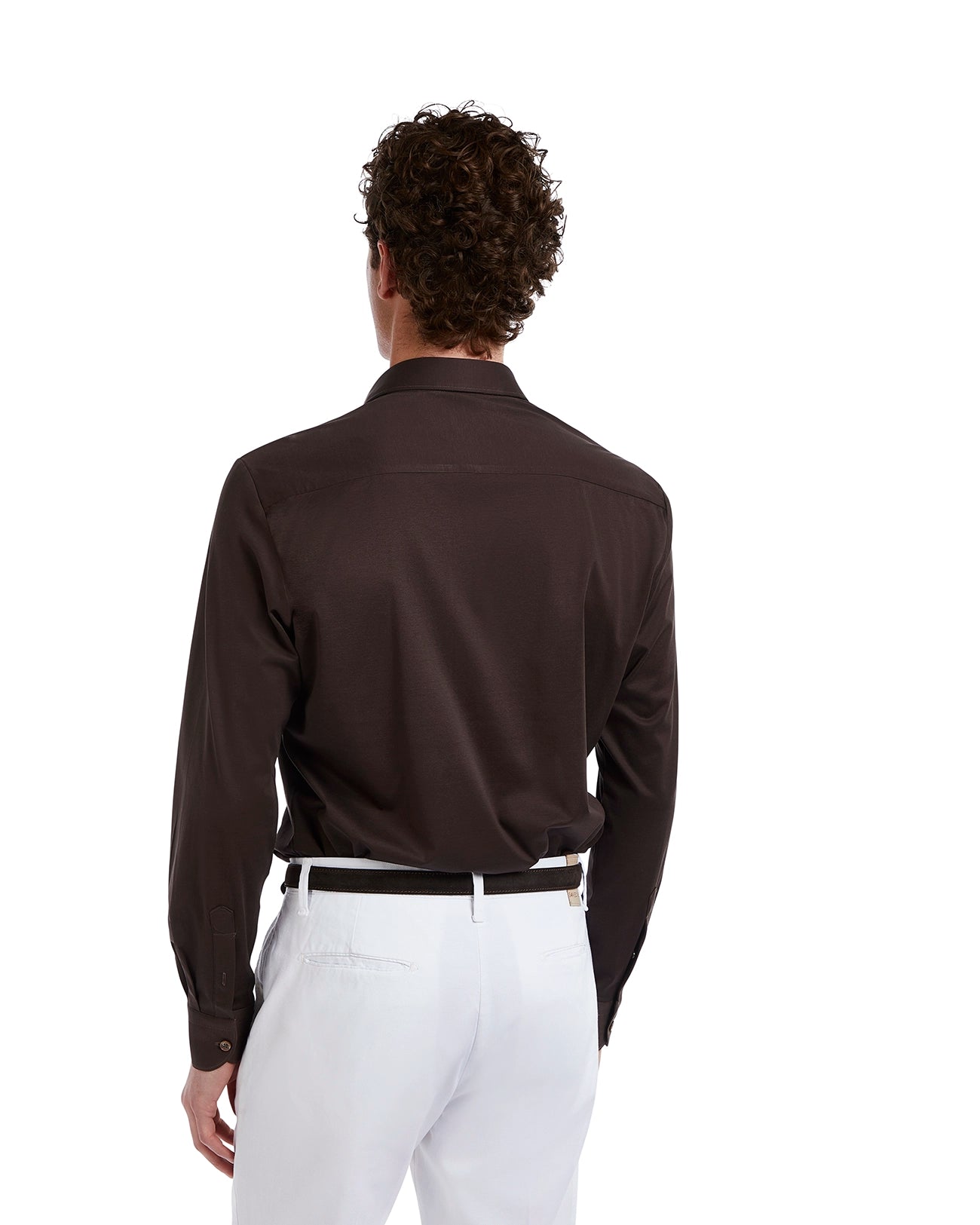 Camicia Miyagi in cotone moro