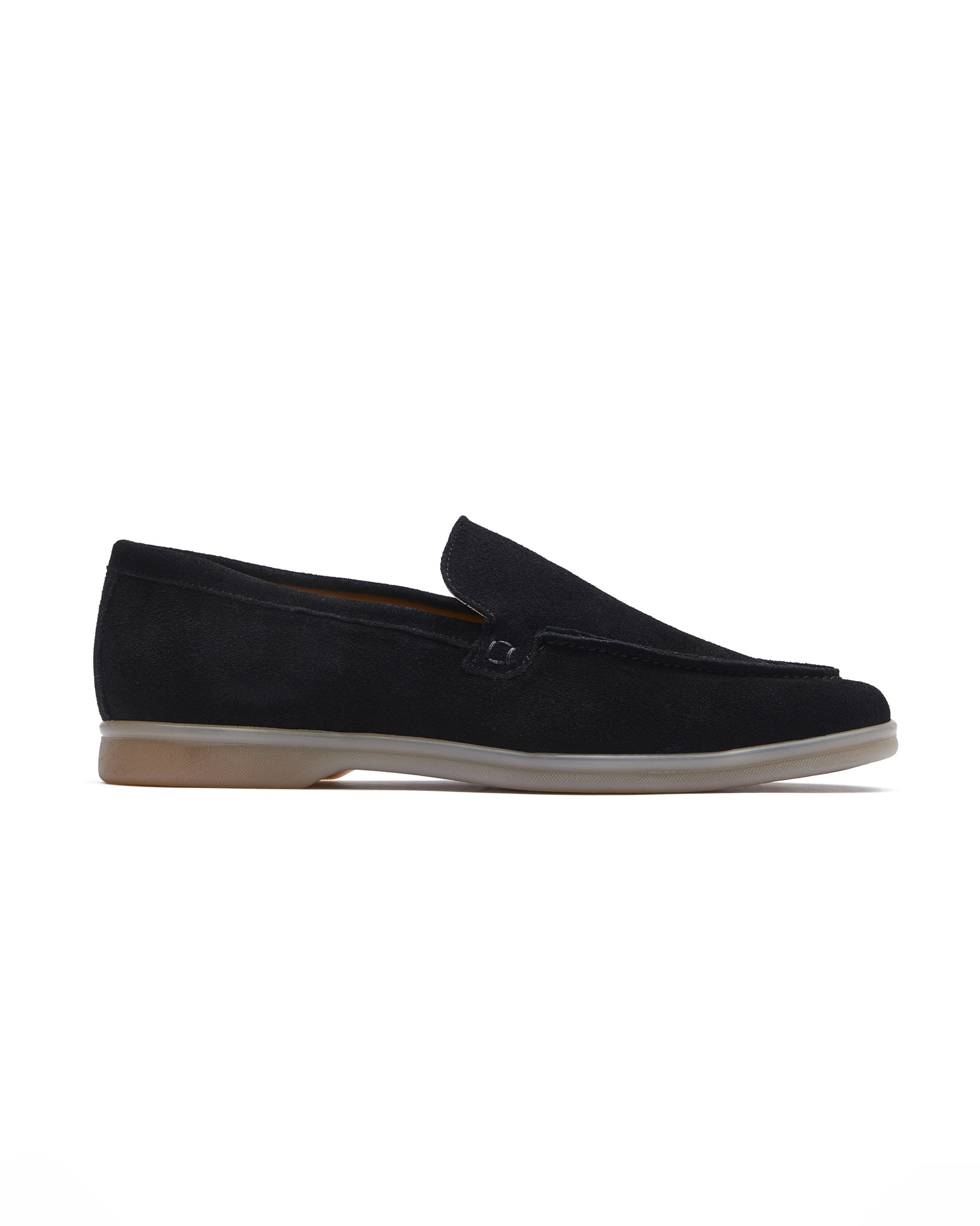 Valeri black suede moccasin