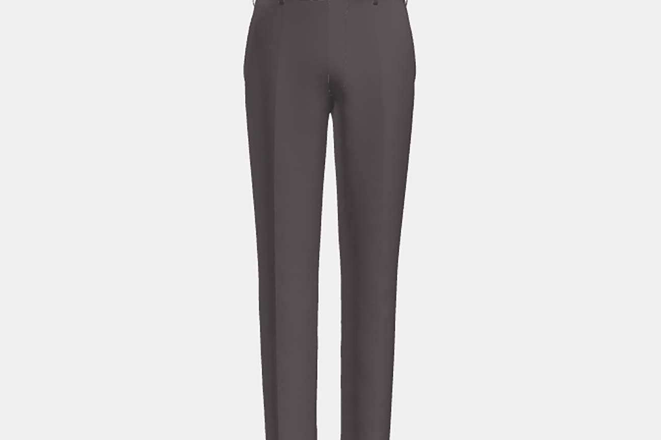 Beige 130s wool tailored trousers Caccioppoli