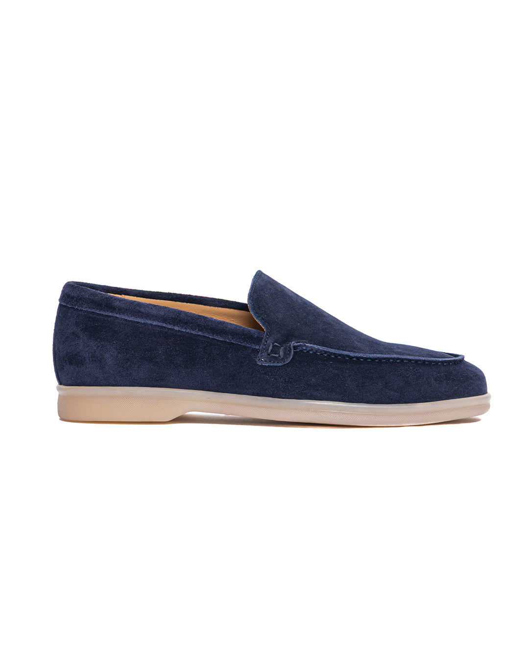 Valeri - mocassino scamosciato blu