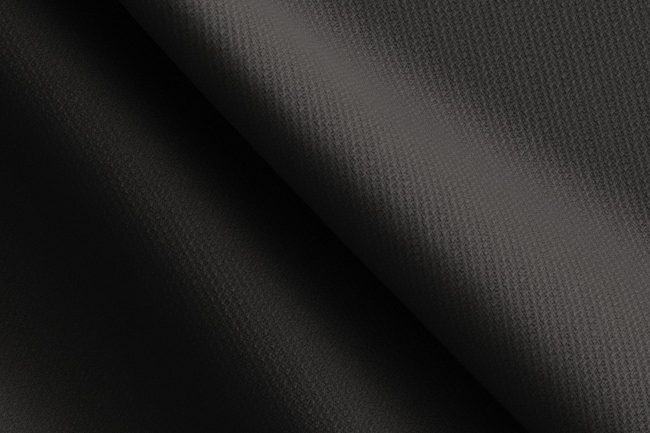 Gilet su misura lana 150s nero Loro Piana