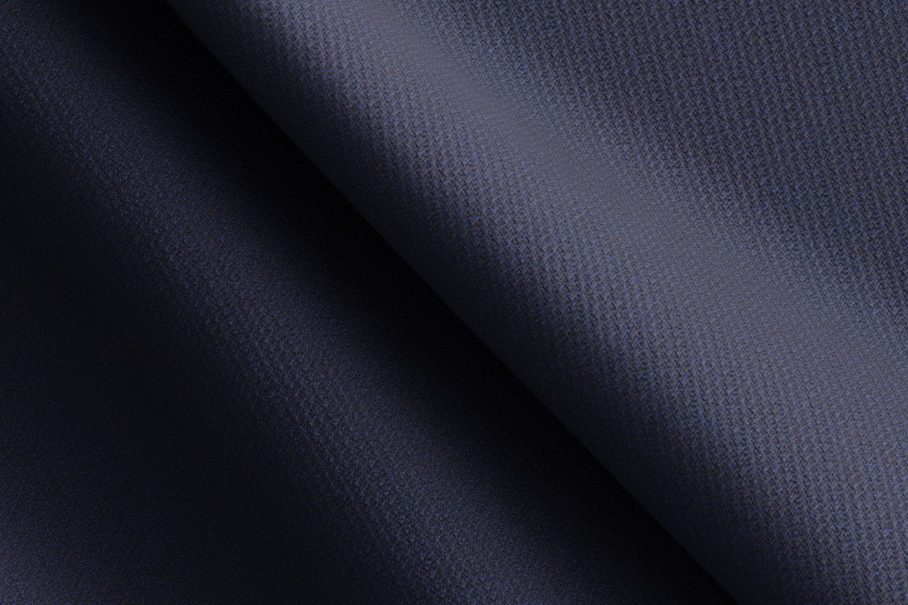 Made to measure solaro 130s blue wool vest Caccioppoli