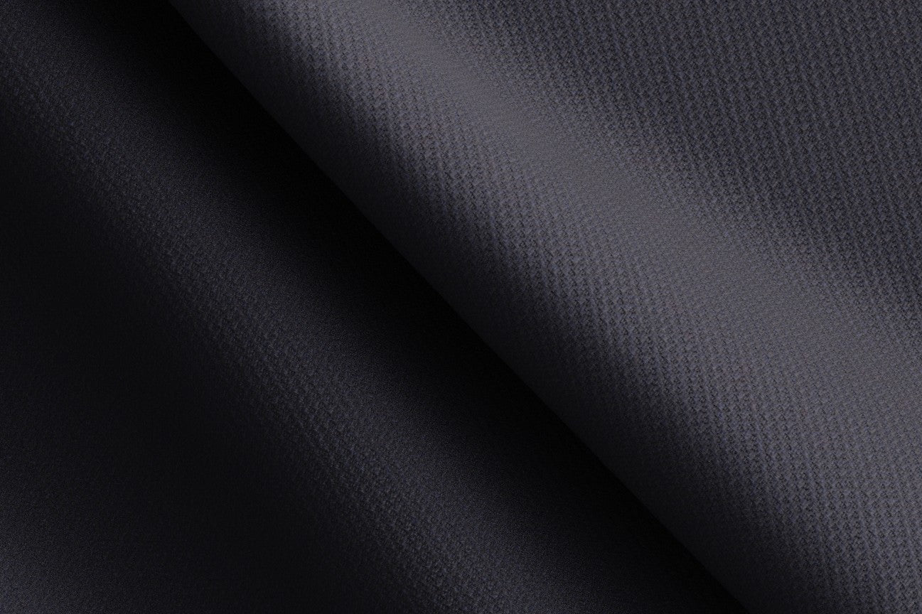 Gilet su misura lana 110s blu Canonico