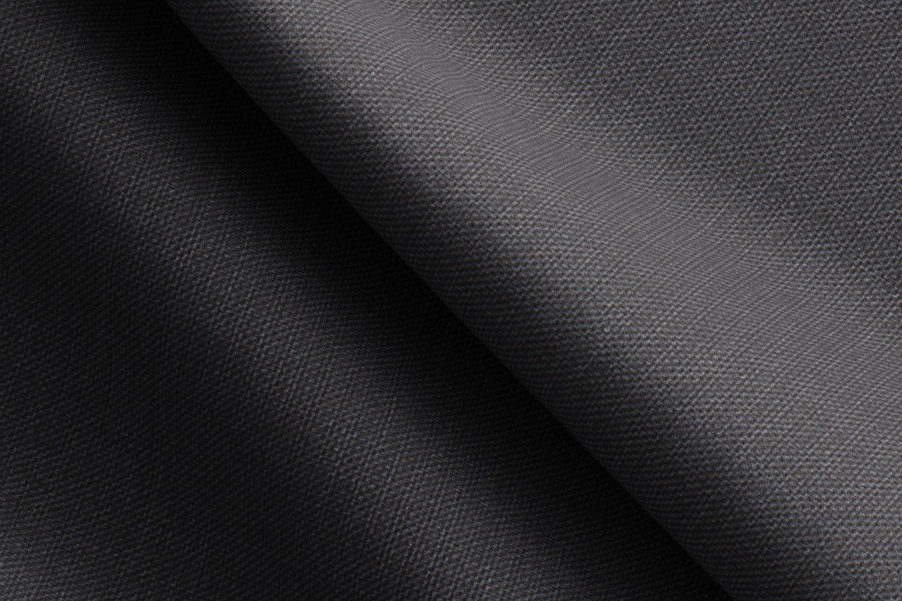 Made to measure 150s gray wool and silk waistcoat Caccioppoli