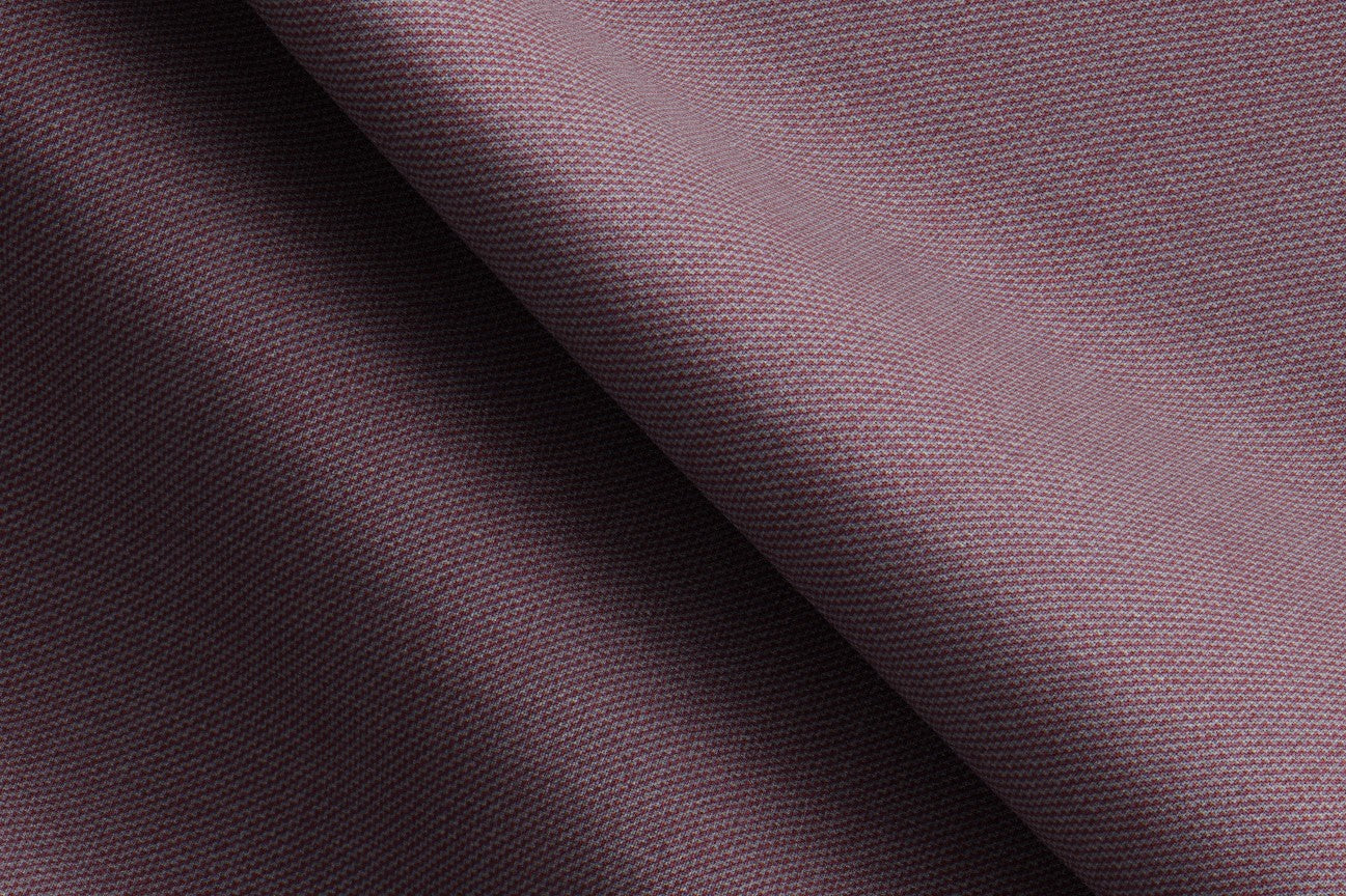 Bespoke 150s pink wool and silk waistcoat Caccioppoli