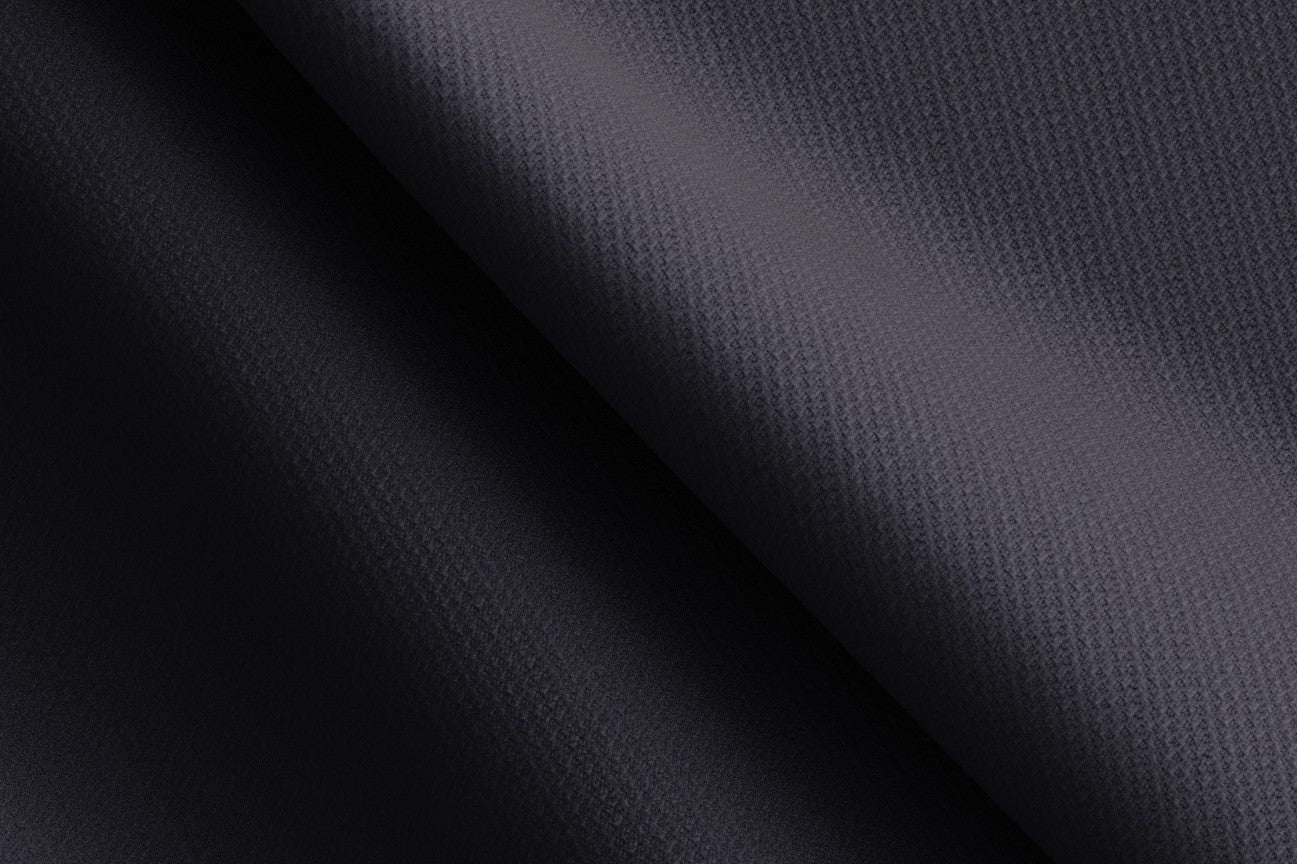 Gilet en laine pied-de-poule bleu sur mesure des années 130 Caccioppoli
