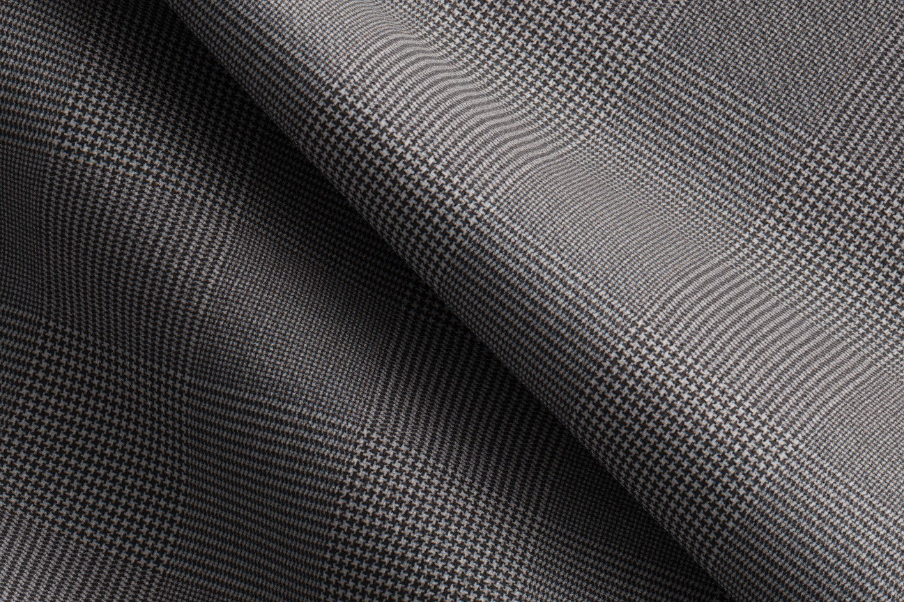 150s black tailored wool and silk waistcoat Caccioppoli