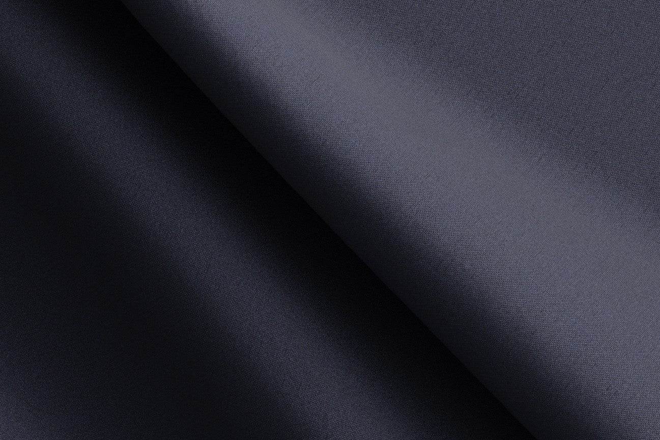 Made to measure 150s blue wool and silk waistcoat Caccioppoli