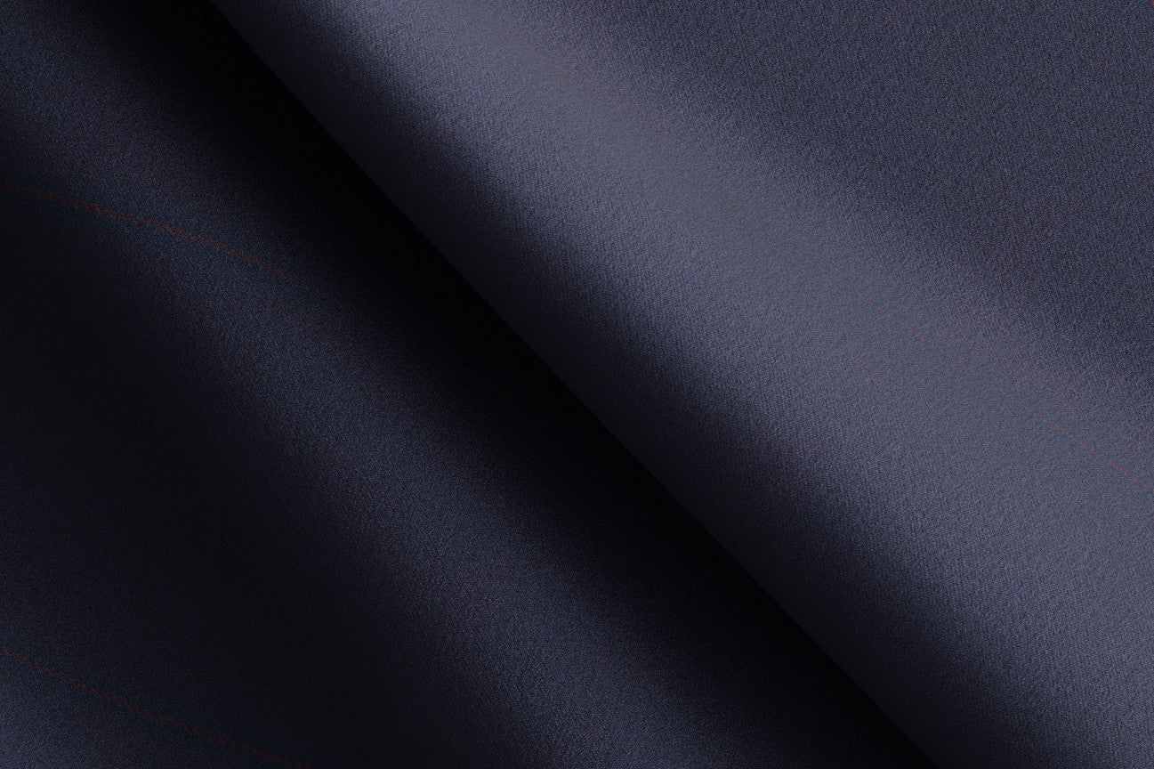 Tailored 130s wool waistcoat with blue pinstripe Caccioppoli