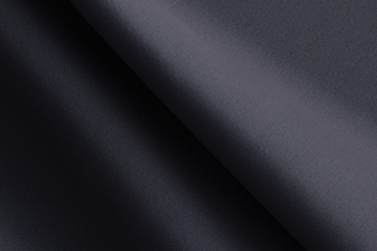 Gilet su misura lana 110s blu Canonico