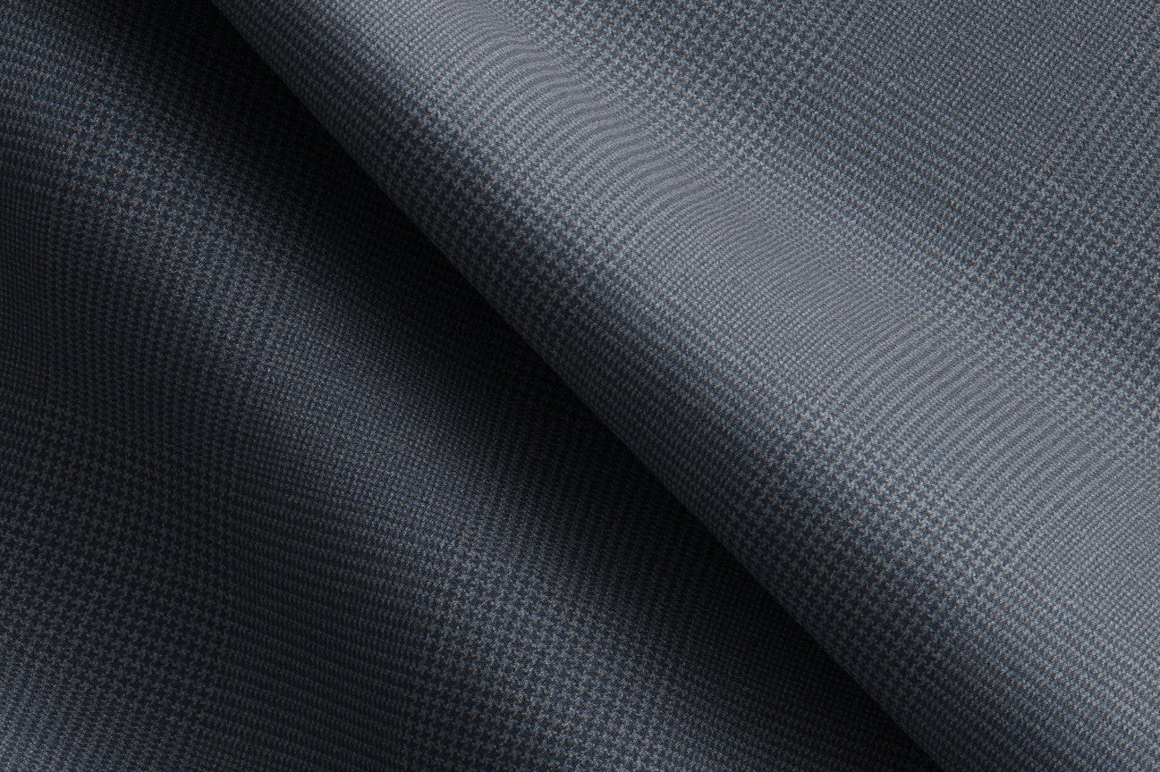 Caccioppoli green 150s wool and silk tailored trousers with band
