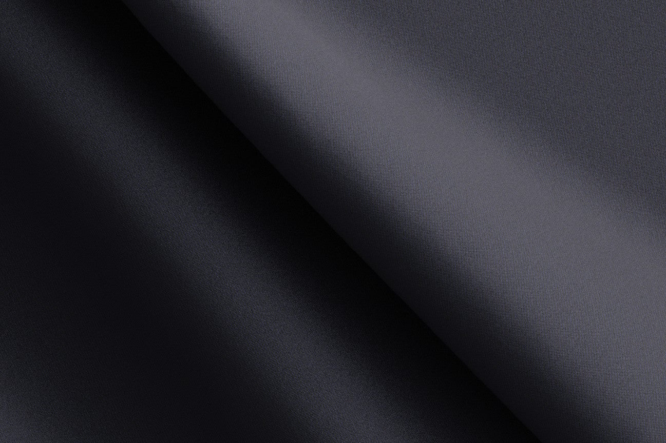 Gilet sur mesure en laine et soie bleu Canonico années 120