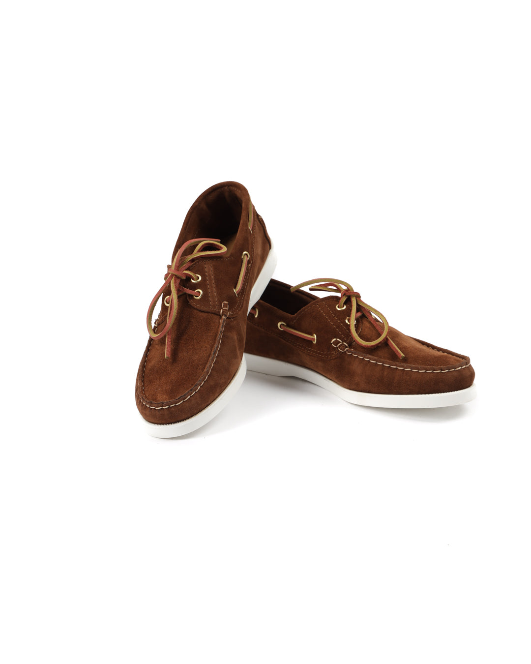 Jimmy - suede tobacco boat