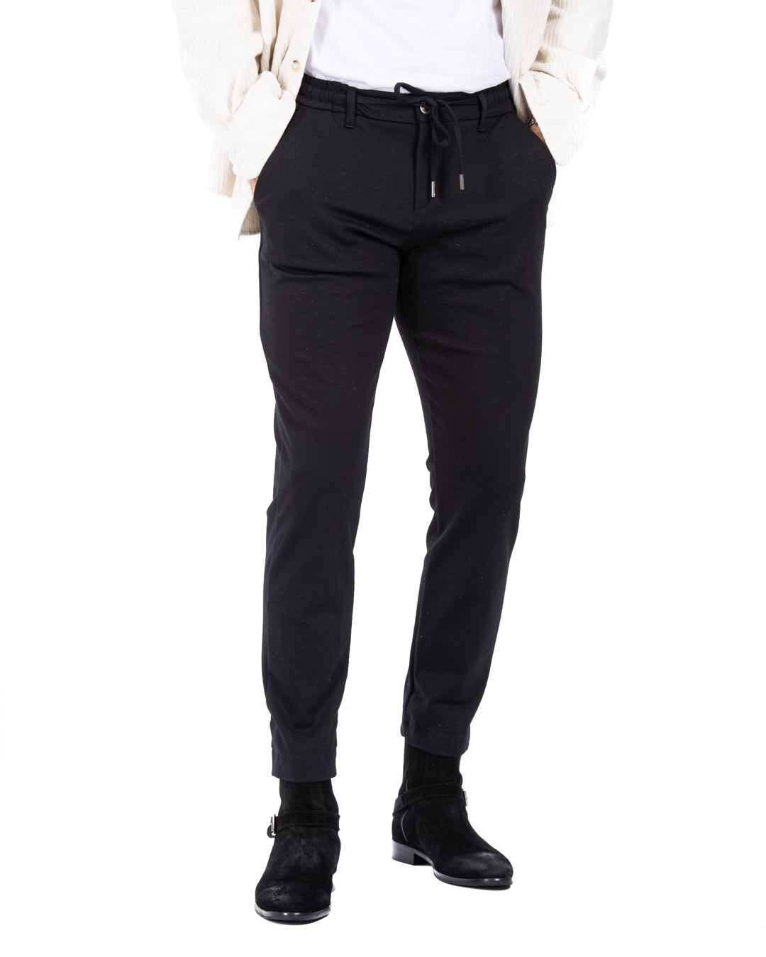 Mustang - pantalaccio punto milano nero