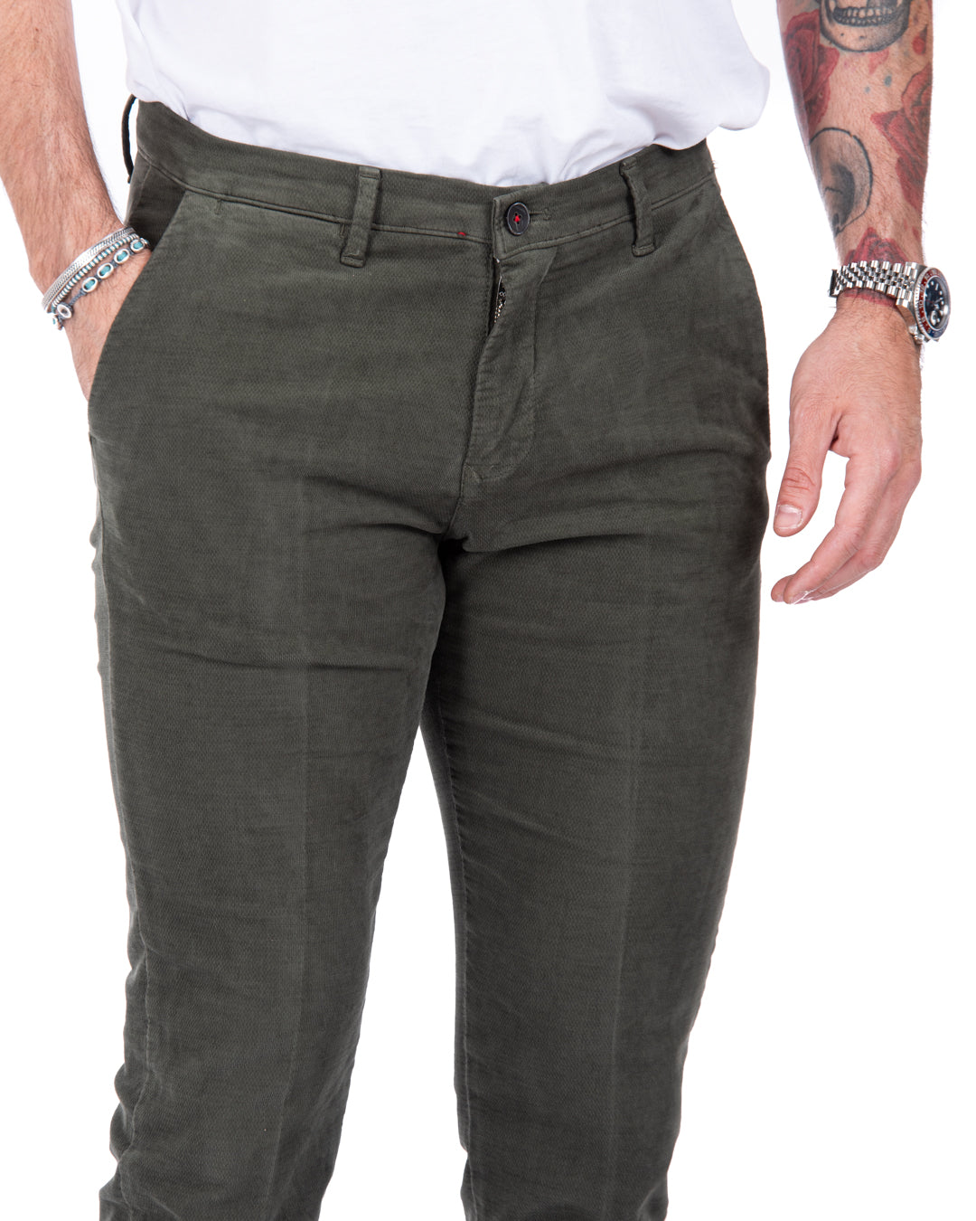 Job - military moleskin trousers