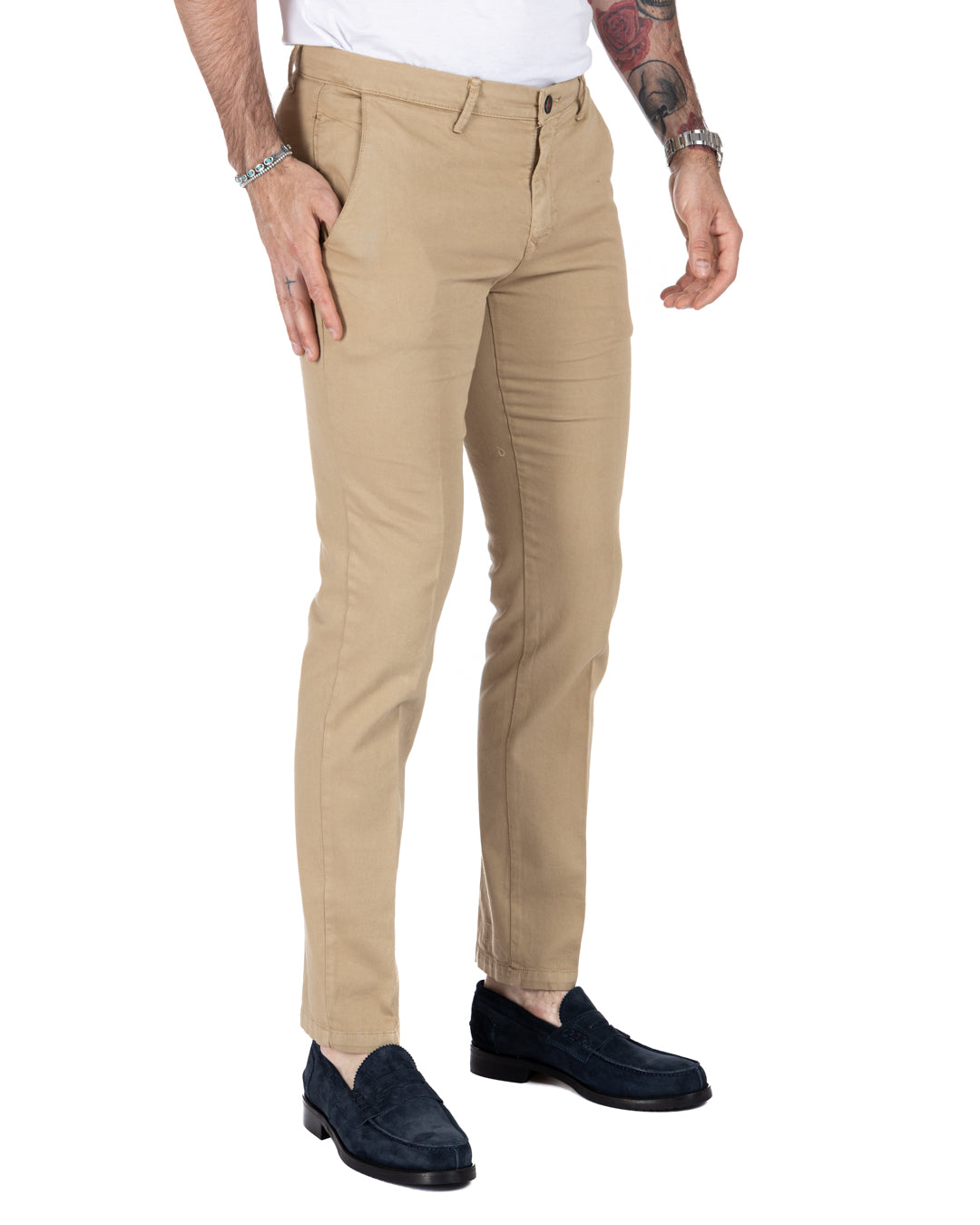 Bill - camel armored trousers