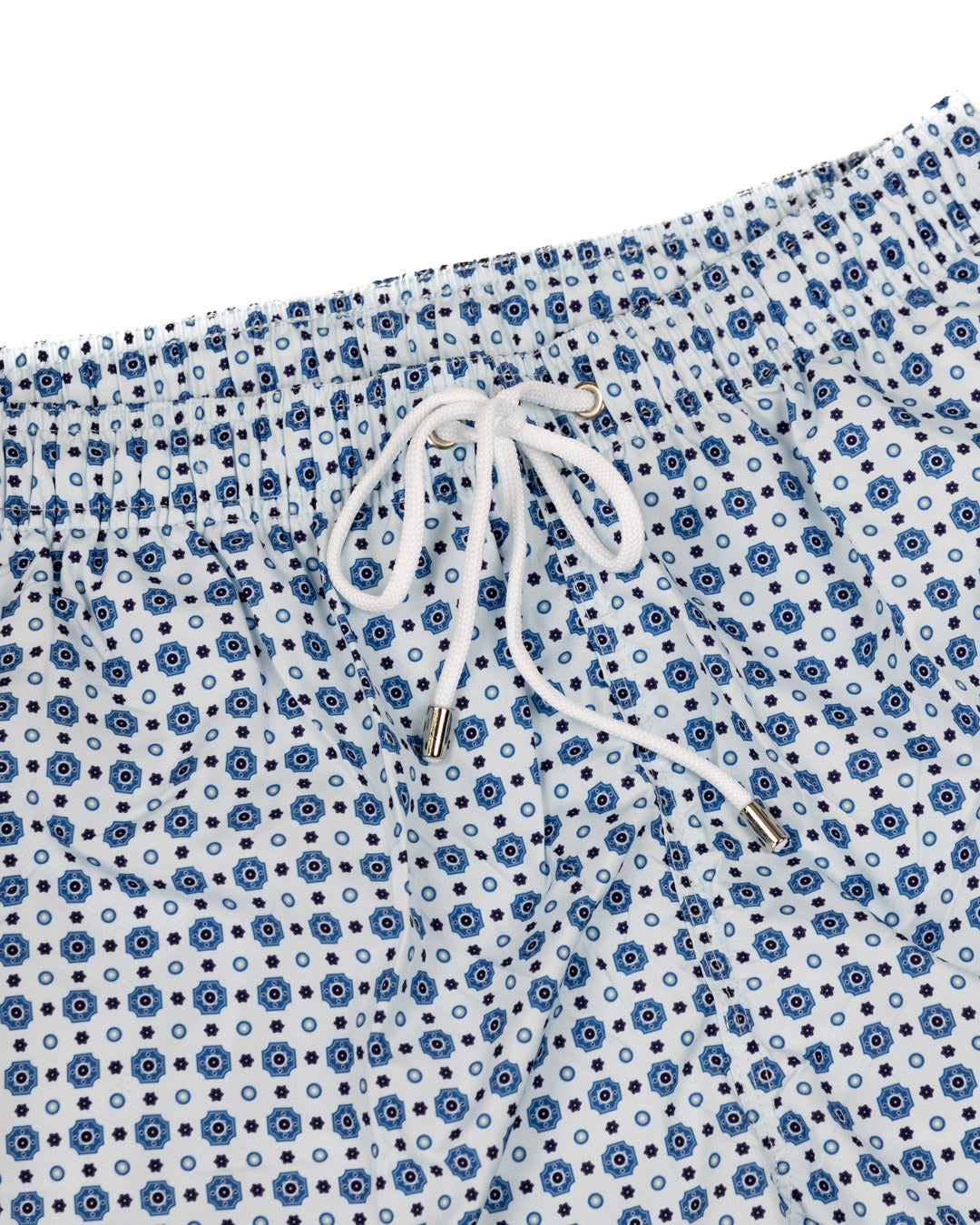 Swimsuit - Light blue tie pattern