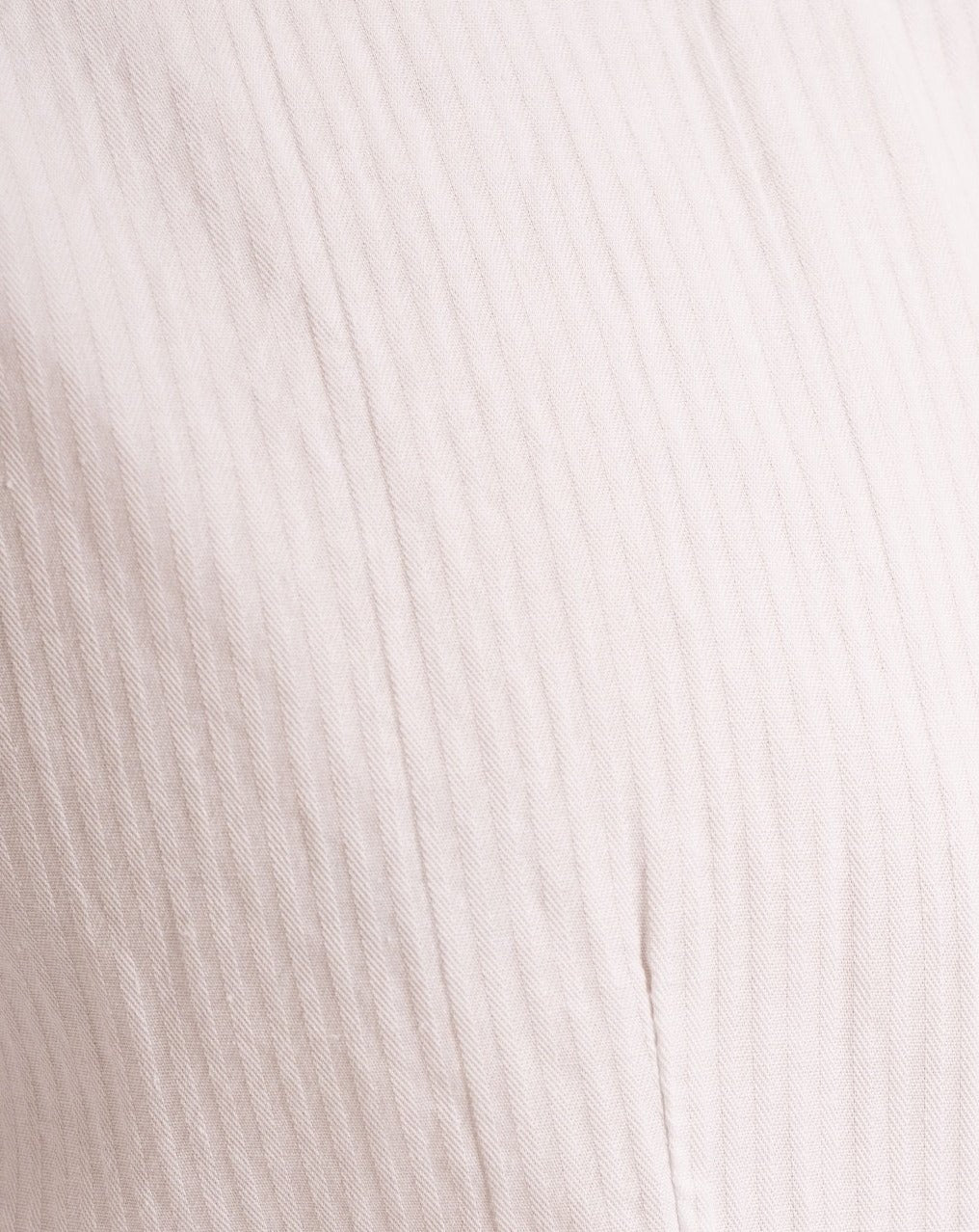 Elba - Chemise coréenne blanche à boutons bijoux