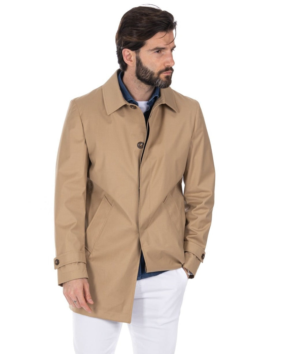 Mantua - beige unlined trench coat
