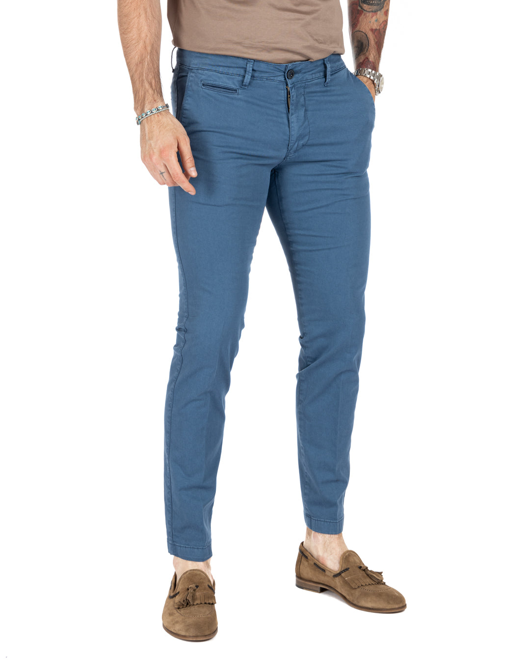 Frank - Pantalon basique en jean 