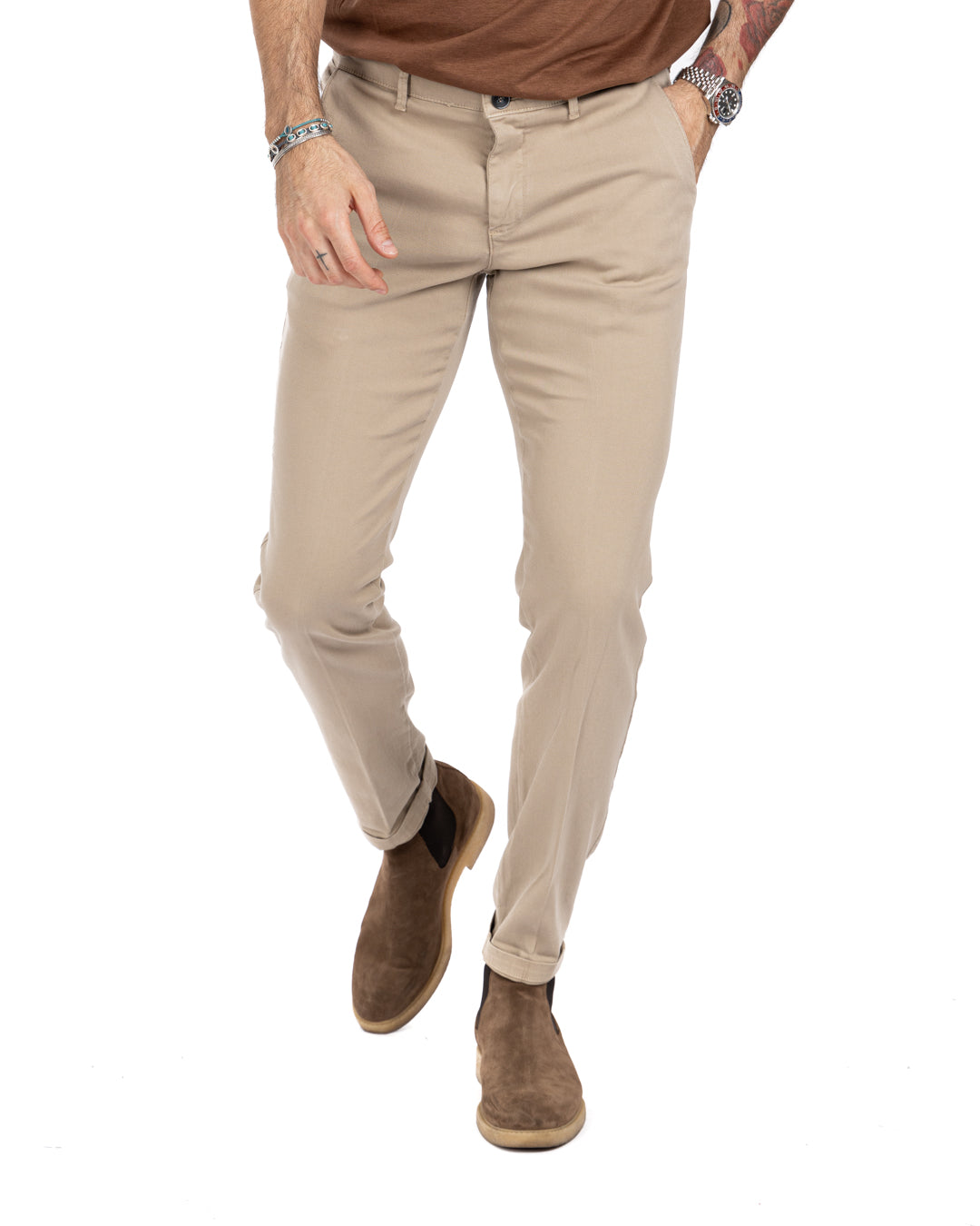 Jack - beige armored trousers