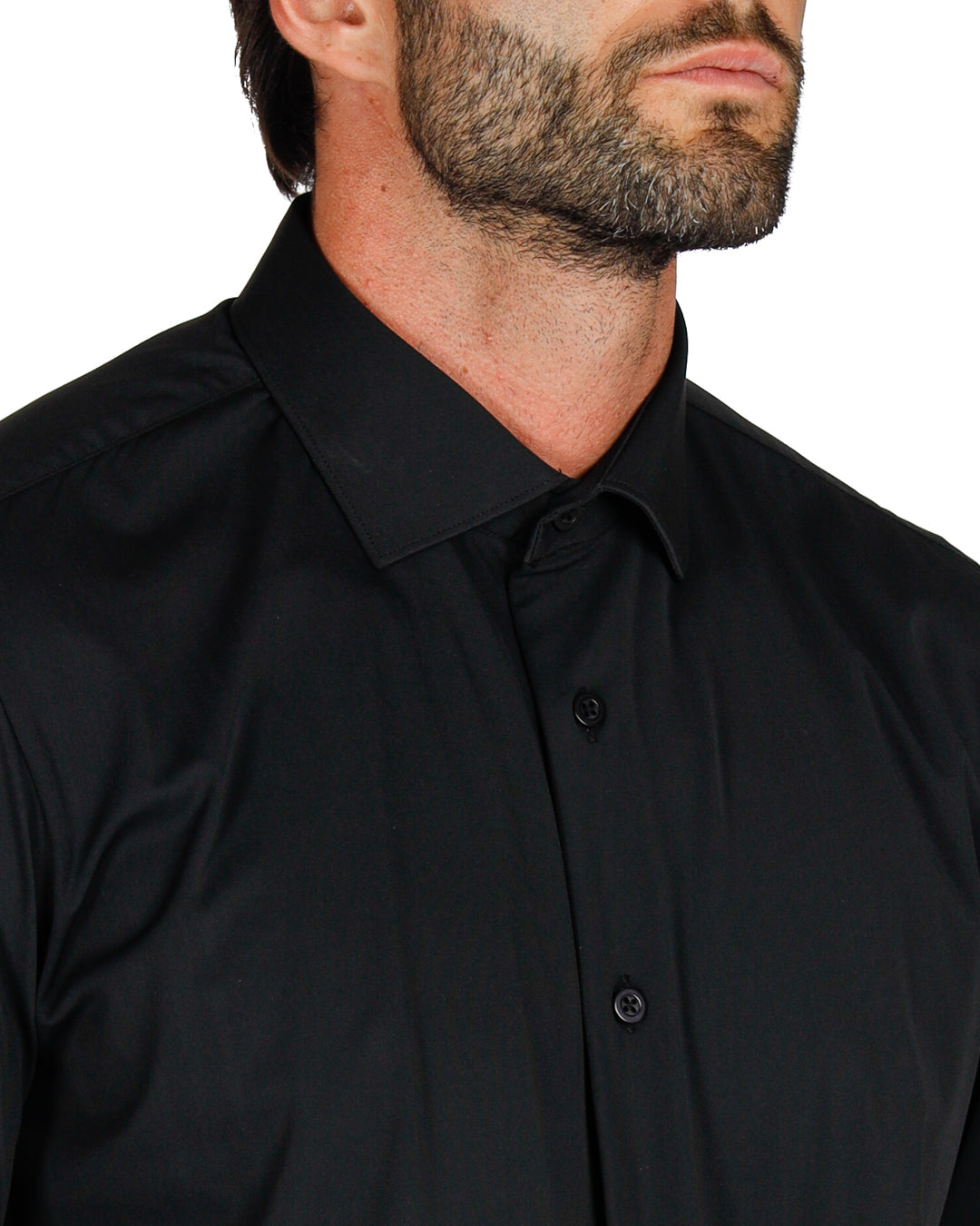 Teck - camicia tecnica classica nera